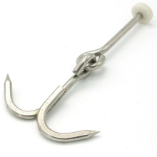 Customized various sizes stainless steel gravity hooks for hanging meat